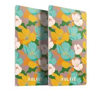 VULKIT RFID Blocking Cards 2 Pack, Slim RFID Credit Card Protector, RFID/NFC Card Blocker, Protection Your Wallet and Passport, Cute, Detailed Foral Paint