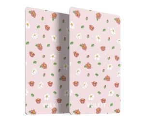 VULKIT RFID Blocking Cards 2 Pack, Slim RFID Credit Card Protector, RFID/NFC Card Blocker, Protection Your Wallet and Passport, Cute, Detailed Foral Paint