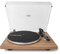 VULKKANO TD10 Turntable with Precision Tonearm, Built-in Phono/Line Equalizer and Elegant Design Compatible with 33 & 45 RPM Vinyl Records