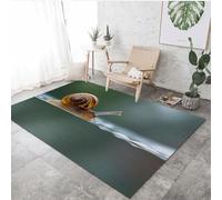 VULORA Snails Rug 3D, Interesting Animals Area Rug 60x110cm Non-Slip Washable Living Room Carpet Soft Floor Mat for Bedroom Dining Room Kitchen Entryway Hallway Parties Home Decor 2Q261