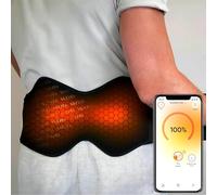 Vulpés HeatBelt Pro 10 - Smart Heating Belt for Back, Pelvis & Kidney Area | Infrared Heat | Natural Bamboo Material (Free from Chromium, Lead & Cadmium) | 10,000mAh Rechargeable PowerBank