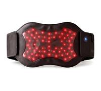 Vulpés HeatBelt Pro for Back, Kidney, and Pelvic Area | Smartphone Control | Organic Bamboo Material | Engineered in Germany (Infrared Onyx Black, 80-100 cm (incl. 30 cm extention))
