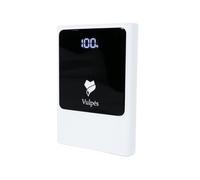 Vulpés PowerBank - External Battery Pack Suitable for Smartphones | Battery Indicator | High Security | Developed in Germany (10,000 mAh)