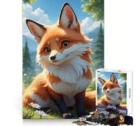 Vulpine Flora 1000 Piece Jigsaw Puzzles for Adults Jigsaw Memory Strength Pleasant Downtime Fine Cut Meaningful Gift (38x52cm)