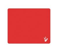 Vultech® Mouse Pad MP-01R Mouse Pad with Non-Slip Rubber Base, Smooth Microfibre Surface, Rollable, Durable, Portable, Red