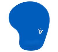 Vultech MP-02B Mouse Pad - Mouse Pads (Monotone, Gel, Microfibre, Rubber, Blue)