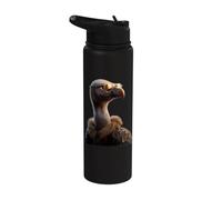 Vulture Bird of Prey I Love Vultures Cute Vulture Stainless Steel Insulated Water Bottle