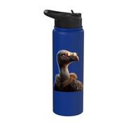 Vulture Bird of Prey I Love Vultures Cute Vulture Stainless Steel Insulated Water Bottle