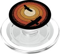 Vulture Circling Sky Hot Sun Death Valley PopSockets PopGrip for MagSafe
