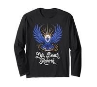 Vulture Life Death Rebirth Symbolic Design Long Sleeve T-Shirt