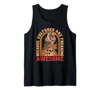 Vulture Shirt for Vulture Watcher Buzzard Scavenger Turkey Tank Top