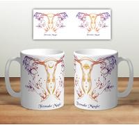 Vulva Mug for Vagina Fans,Vulva Descriptions Mug,Vagina Print Mug,Feminist Print Mug, Pussy, Vulvae,Vagina Art, Body Positive, Funny Coffee Mug, Vulva Gift, Vulva for her, 2 Feminist Mug