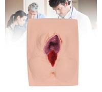 Vulvar Suturing Practice Model, Advanced Episiotomy Suture Training Model, Reusable for Medical School,CenterCut