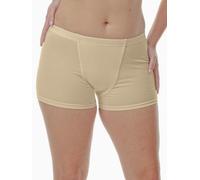 Vulvar Varicosity and Prolapse Support Brief with Groin Compression Bands, Beige, M