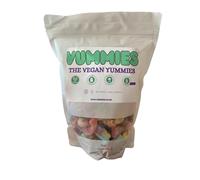 Vummies Gluten-Free Fizzy & Sour Sweet Mix 1kg | Vegan & Palm Oil-Free | Assorted Fizzy Sweets: Cola Bottles, Peach Rings, Twin Cherries & More | Ideal for Sharing, Gifting & Personal Treats