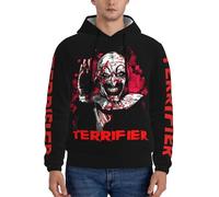 VUMXWRWBM Men's Movie Horror Art Hoodies Stylish Printed Pullover Hoodie Versatile For Commuting, Streetwear Sports In Autumn And Winter Multicolor XL