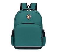 Vuncio Kids School Backpack Girls Boys Large Capacity Lightweight Children School Secondary Primary Middle Bags Students Cute Fashion Outdoor Travel Rucksack Bags (Dark Green, B)