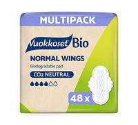 Vuokkoset Eco Bio Normal Wings Sanitary Towel 48 pcs