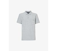 Vuori Mens Light Grey Ace Brand-plaque Recycled-polyester-blend Polo Shirt Xl