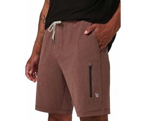 Vuori - Moisture-wicking stretch shorts - Sunday Performance Short 8" M Sable Heather for Men in Recycled Polyester - Size M - Beige Beige M