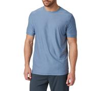Vuori - Technicality and breathability T-shirt - Strato Tech Tee M Chambray Heather for Men - Size S - Blue Blue S