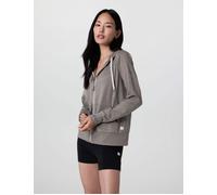 Vuori Women's Halo Performance Hoodie 2.0 - Chia Heather - Grey - Size: Medium