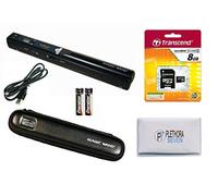 VuPoint Solutions PDS-ST415-VP Handheld Magic Wand Portable Scanner with Protective Carrying Case, 8GB Micro SD Card, and OCR Software, JPG/PDF, 900DPI, Color/Mono, for Document, Photo, Magazine, Book