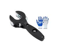 VURAYAYI Easy Grip Pipe Cutter Tool Ratcheting Action Gloves Included Efficient Cutting Pipe Cutting Tool