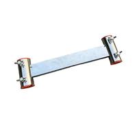 VURAYAYI Lakeside Fishing Umbrella Frame with Screw Knobs | Stainless Steel Platform Holder Bracket with Two Tube Clamps for Outdoor Anglers and Shore Use, Camping Trips