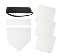 VURAYAYI Rubber Throw Down Base Set, White