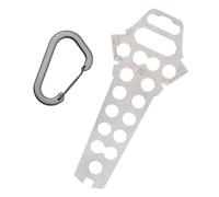 VURAYAYI Tarp Stake Holder for Camp Gear Packing, Silver