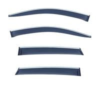 VURB 4pc Set Premium Wind Deflectors for Mercedes Benz GLA MK2-H247 2020 2021 2022 2023 2024, Ventilated Reduce Wind Turbulence Wind Stone Deflector Guard