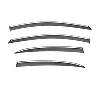 VURB 4pc Set Premium Wind Deflectors for MG MG5 SW EV travel MK2-EP22 2020 2021 2022 2023 2024, Ventilated Reduce Wind Turbulence Wind Stone Deflector Guard