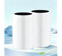 Vurixfo 2 Pack Replacement Filter Compatible with Blueair Blue 411/3210 & Joy S Air Purifier, HEPA Air Purifier Filter for 3210/411, Efficiency Reduces Home Bedroom Dust Smoke Allergens Odors