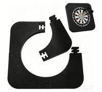 Vurixfo Dart Board Surround Ring, EVA Thick Dartboard Surround Wall Protector Portable Dart Board Wall Protector Durable Standard Dart Boards Self-Healing EVA Foam Dart Backboards Prevent Wall Damage