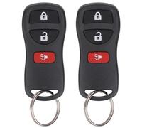Vurkcy Keyless Entry Remote Car Key Fob Compatible with Infiniti FX35 FX45 QX4, Nissan Armada Frontier Murano Pathfinder Quest Sentra Titan Versa Xterra, Replacement for KBRASTU15 (Pack of 2)