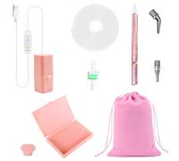 Vurlexat Electric Diamond Paint Pen, Vacuum Diamond Art Painting Pen with Diamond Storage Tray, Rechargeable Diamond Art Paint Accessories Long-Lasting and Stable Tools(Pink)