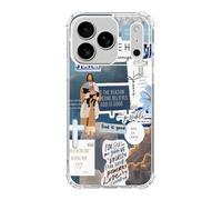 Vusbvelnot Blue Christian Aesthetic Phone Case Compatible with iPhone 17 Pro Max, Jesus Lamb God Phone Cover for iiPhone 17 Pro Max