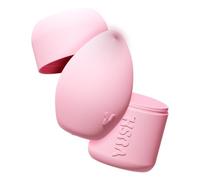 VUSH Plump Palm Vibrator for Women - Luxurious Soft Silicone Clitoral Stimulator for Blissful Self-Care, Professional Waterproof and Rechargeable Body Lay On Vibrator for Travel and Home Relaxation