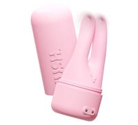 VUSH Swish Dual Vibrator Tip and Clitoral Stimulator, Premium Clit Vibrator for Targeted Pleasure - Waterproof Rechargeable Personal Massager, Luxury Sexy Toys for Women with Protective Travel Cap