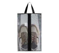 VUSIGN Large Shoe Bag for Travel, Clear Waterproof Boot Bag with Zipper and Handle, Lightweight Shoe Storage Bag for Walking Boots, Golf Shoes, Football Boots, 1 Pack