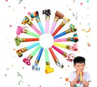 Vusmer 20 Vibrant and Fun Party Whistles, Noise Toys, Suitable for Children or Adult Parties, Party Horns, Sound-Making Instruments, Suitable for Birthday Parties, Weddings, and Party Noise Creators.