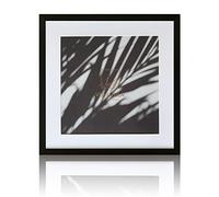 VUVUZULA Square Picture Frames 16x16 Inch Black Photo Frame with Mount for 12x12 Inch Photo