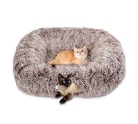 Vuxava XXL Tunnel Kennel for Indoor Cats - Soft Bed with Rest Area 100 x 82 cm + Play Tent 180 cm, Accessories for Cats Washable & Foldable