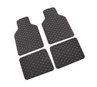 VUXEEKDR 4 Pcs Car Floor Mats, For Opel Astra H J G Insignia Corsa D Zafira b Crossland X Car Dirt-resistan Waterproof Floor Carpets Matts Liners Floor Mat Set Full Coverage Floor Protection,D