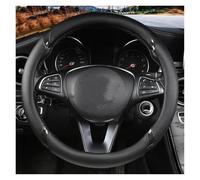 VUXEEKDR Car Steering Wheel Cover, for FIAT 500/500C/500E/Abarth 500 2007-2025 Breathable Anti-slip Steering Wheel Protective Cover Cover Steering Wheel Covers Accessories,B-O
