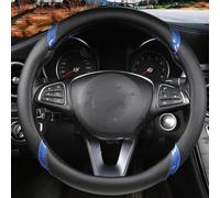 VUXEEKDR Car Steering Wheel Cover, for Fiat Fullback 2016-2019 Breathable Anti-slip Steering Wheel Protective Cover Cover Steering Wheel Covers Accessories,E-O