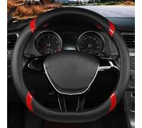 VUXEEKDR Car Steering Wheel Cover, for Fiat Fullback 2016-2019 Breathable Anti-slip Steering Wheel Protective Cover Cover Steering Wheel Covers Accessories,C-D