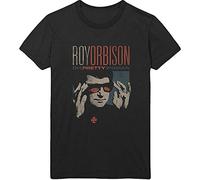 VUXKCY Roy Orbison Pretty Woman Con Licencia Camiseta Hombre Black