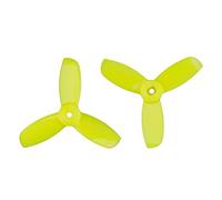 Vuzmode 1.9X4X3 3-Blade Square Hole PC Propeller, For FPV Racing Freestyle 2inch Cinewhoop Ducted Drones Drone 9 Inch Two Blade Propeller(8Pairs Yellow)